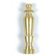 thumbnail image 1 of Husillo de latón Finial Jandorf 60100, 5 cm, diseño clásico, 1 of 1