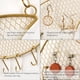thumbnail image 3 of Soporte para pendientes de pared, organizador de almacenamiento de joyas para colgar, paquete de 2, 3 of 7