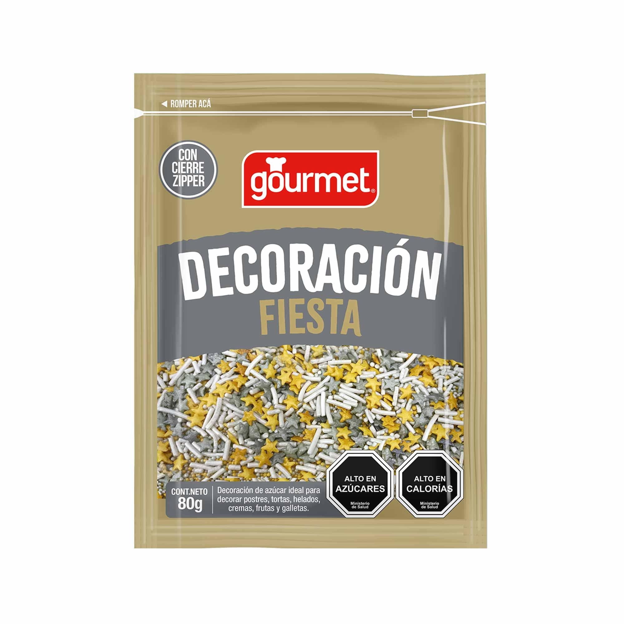 Decoración Fiesta 80 g Gourmet