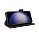 thumbnail image 3 of Funda Cartera para Samsung Galaxy S24 FE Tapa Flip con Ranuras y Soporte Marrón, 3 of 5