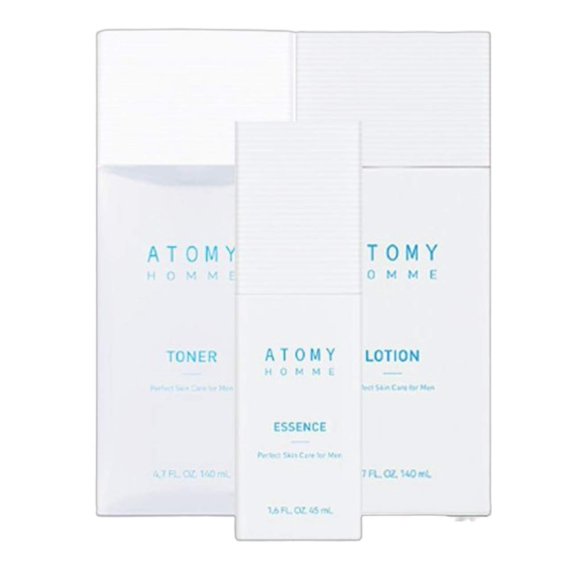 Set de Cuidado de la Piel ATOMY Homme Tónico Loción Esencia 325 ml