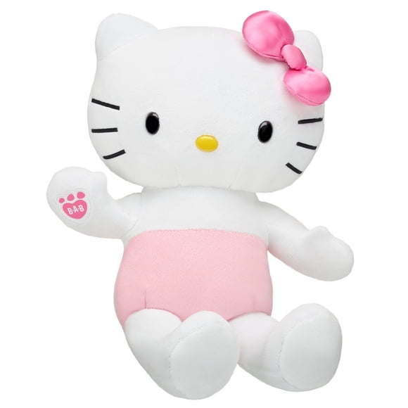 Peluche Build a Bear edición Hello Kitty rosa