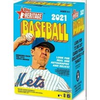 Blaster Box Topps Heritage Baseball 2021 Con 8 Paquetes De 72 Tarjetas