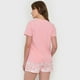thumbnail image 2 of Pijama Mujer Bolsillo Estampado Flores Rosa Corona, 2 of 5