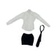 thumbnail image 2 of 3x 1:6 Camisa Con Corbata Y Falda Corta Para Figuras De Soldadas Femeninas Modelo De Muñecas De 12", 2 of 3