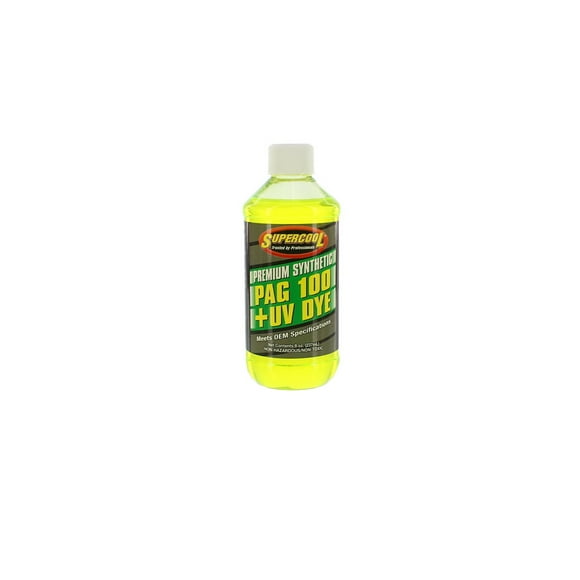 Aceite Supercool PAG 100 + tinte UV 8oz/237ml