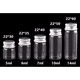 thumbnail image 2 of Mini botella frasco vidrio 3x3 cm 10 ml tapa rosca 12u, 2 of 3