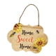 thumbnail image 4 of Placa De Madera De Moda Vintage, Estampado De Flores De Abeja, Puerta Delantera, Ventana, Cartel De Madera, Dulce Hogar, 4 of 5