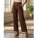 thumbnail image 1 of Pantalón Palazzo Mujer Vestir Tiro Alto con Dos Cinturones - OL416, 1 of 4