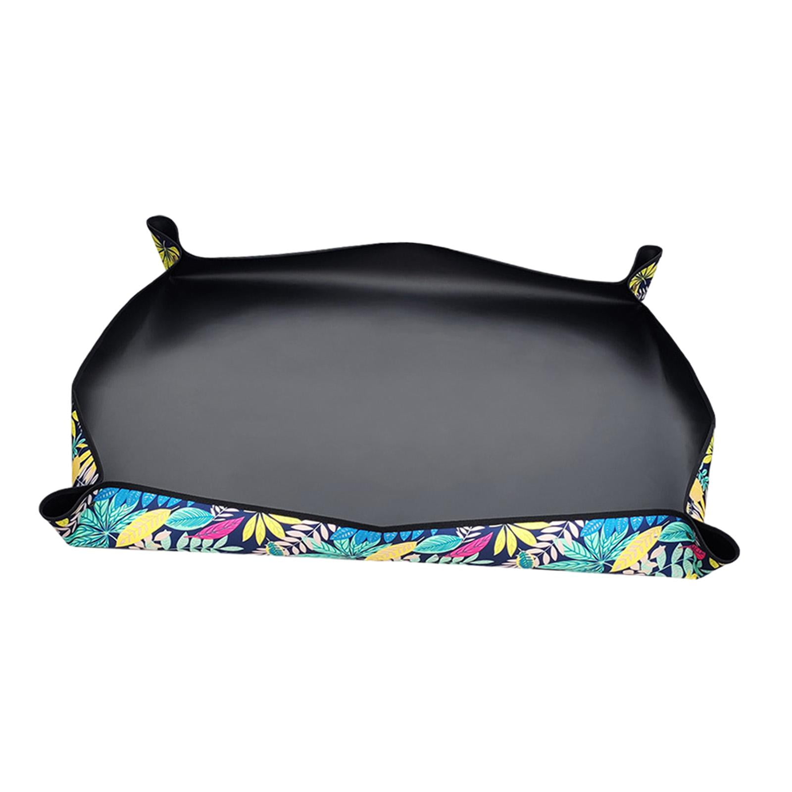 Magideal - Estera Para Trasplantar Plantas, Bandeja Para Macetas, Paño De Trabajo Para Jardín, Patrón Decorativo, Plegable Para Entusiastas De Las Macetas Profes 50x75cm