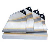 Magideal - Cubierta De Carga Para Camión, Lona De Material Pe, Accesorios Multifuncionales Para Cubierta De Piscina Y Barco Con Ojales, Tela Para Sombra De Patio 2X3 Metros