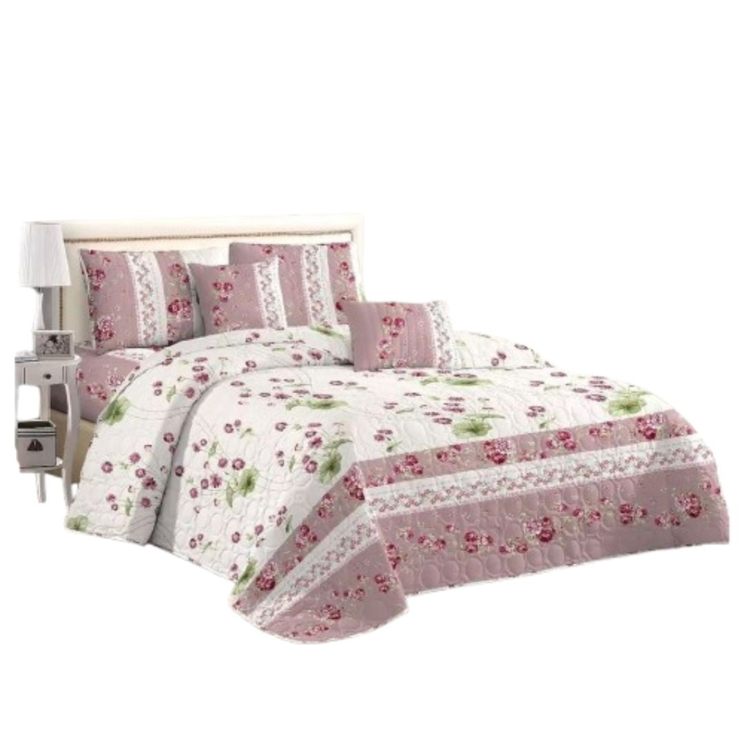 Genérico - Cubrecama Quilt Verano 2 Plazas - Florencia Kfl957
