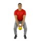 thumbnail image 3 of Medicine Ball CanDo 10-3291, un mango, 1,8 kg, sin látex, amarillo, 3 of 3