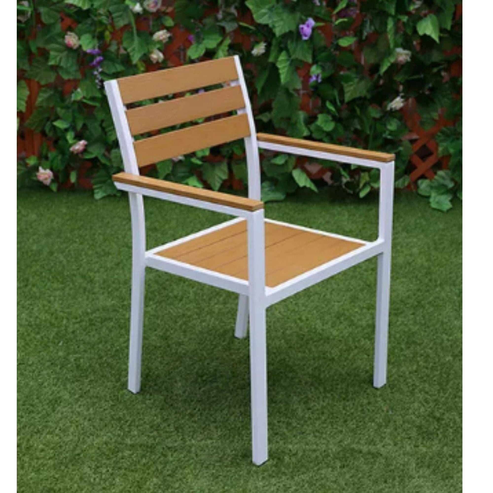 Velazio - Silla Para Terraza, Restaurantes, Exteriores Pack X2 Marrón