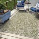 thumbnail image 1 of Alfombra de Área Impermeable Keen Home Design 366x244 cm para Interior y Exterior, 1 of 5