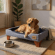 thumbnail image 1 of Cama de Mascotas - Talla L EXTRA (90x70 cm) / Patas De Madera 11 cm, 1 of 3