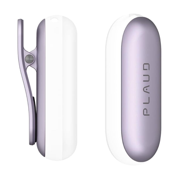Accesory PLAUD NotePIN - Set de clips y alfileres para grabadora de voz NotePin AI, color morado
