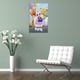 thumbnail image 5 of Fiesta de Palabras Cuadro decorativo colgante - Arte de pared - Póster enmarcado - Decoración de pared - Regalos para familia, amigos y aficionados 40*60 cm, 5 of 6