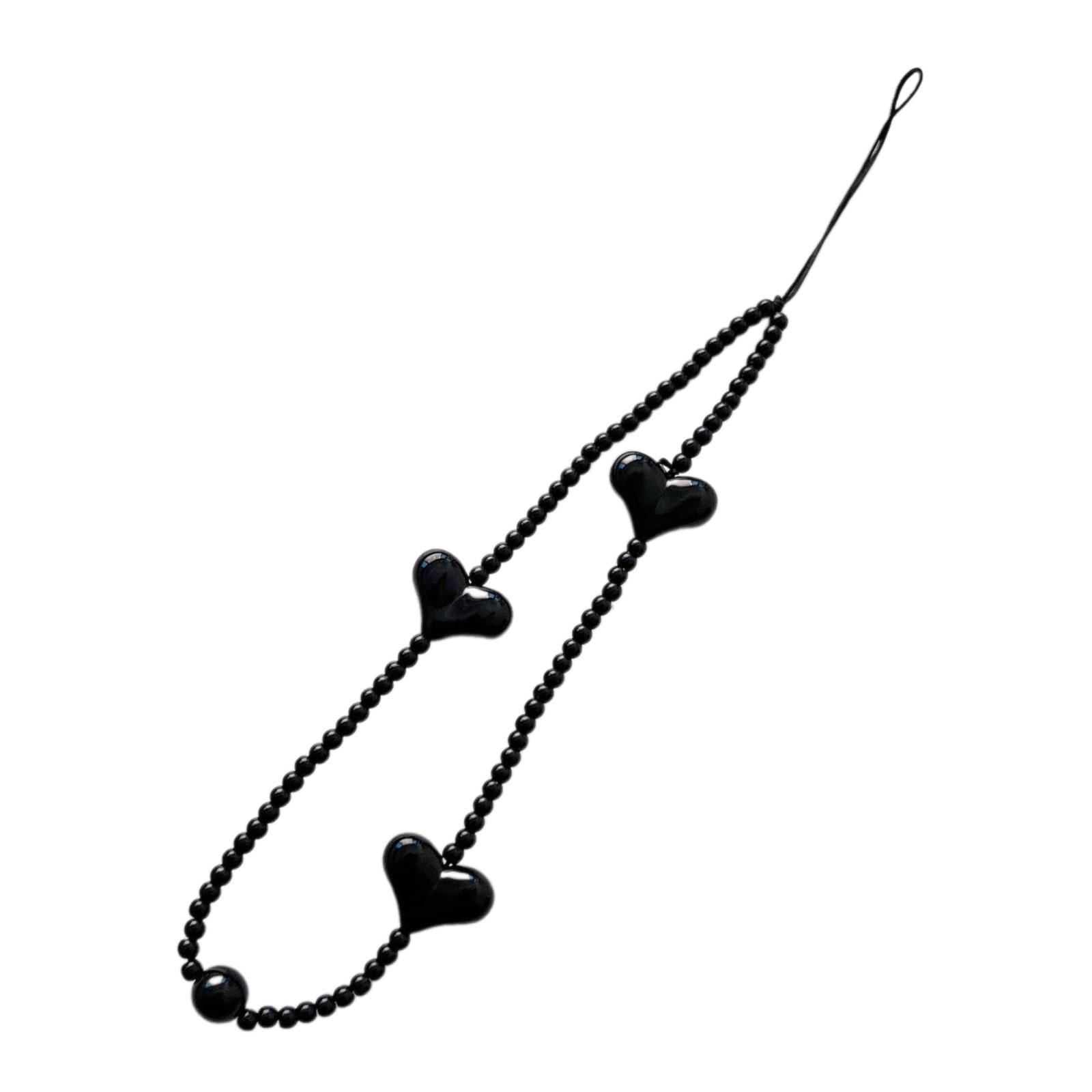 Magideal - Correa De Teléfono Con Cuentas Acrílicas, Funda Creativa Para Teléfono Móvil, Cordón Para Bolsa, Dijes Para Cámara, Colgante Para Teléfono Para Niños E