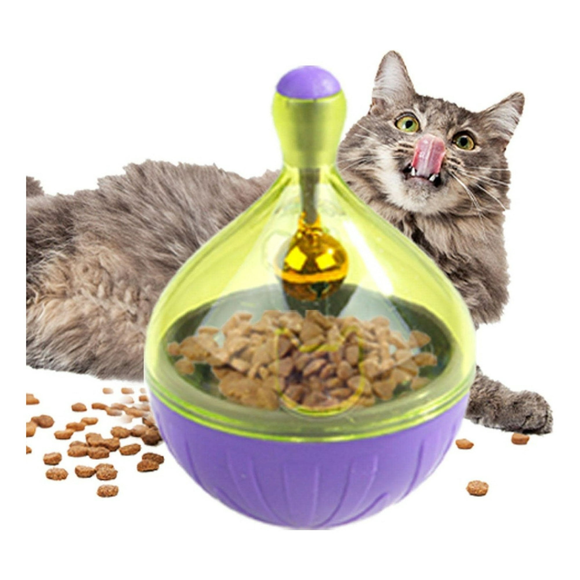 Genérico - Juguete Interactivo Dispensador Comida Perro Gato Rondon