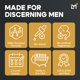 thumbnail image 5 of Set de cuidado de la piel Man Labs Titan Oscar Antiedad para hombre, 5 of 6