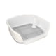 thumbnail image 5 of Orinal Para Perros De Interior Sin Soporte Para Almohadillas Para Perros Peque?os Y Medianos Blanco Gris, 5 of 5