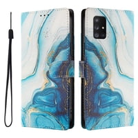 Foxdock Funda Tipo Cartera Para Samsung Galaxy A71 5G Con Soporte Y Correa – Diseño De Patrones Lindos