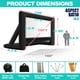 thumbnail image 5 of Proyector inflable para exteriores, pantalla de cine GYUEM de 18 pies, 5 of 7