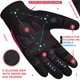 thumbnail image 2 of Guantes RDX para Levantamiento de Pesas de Dedo Completo con Pantalla Táctil y Transpirables, 2 of 7