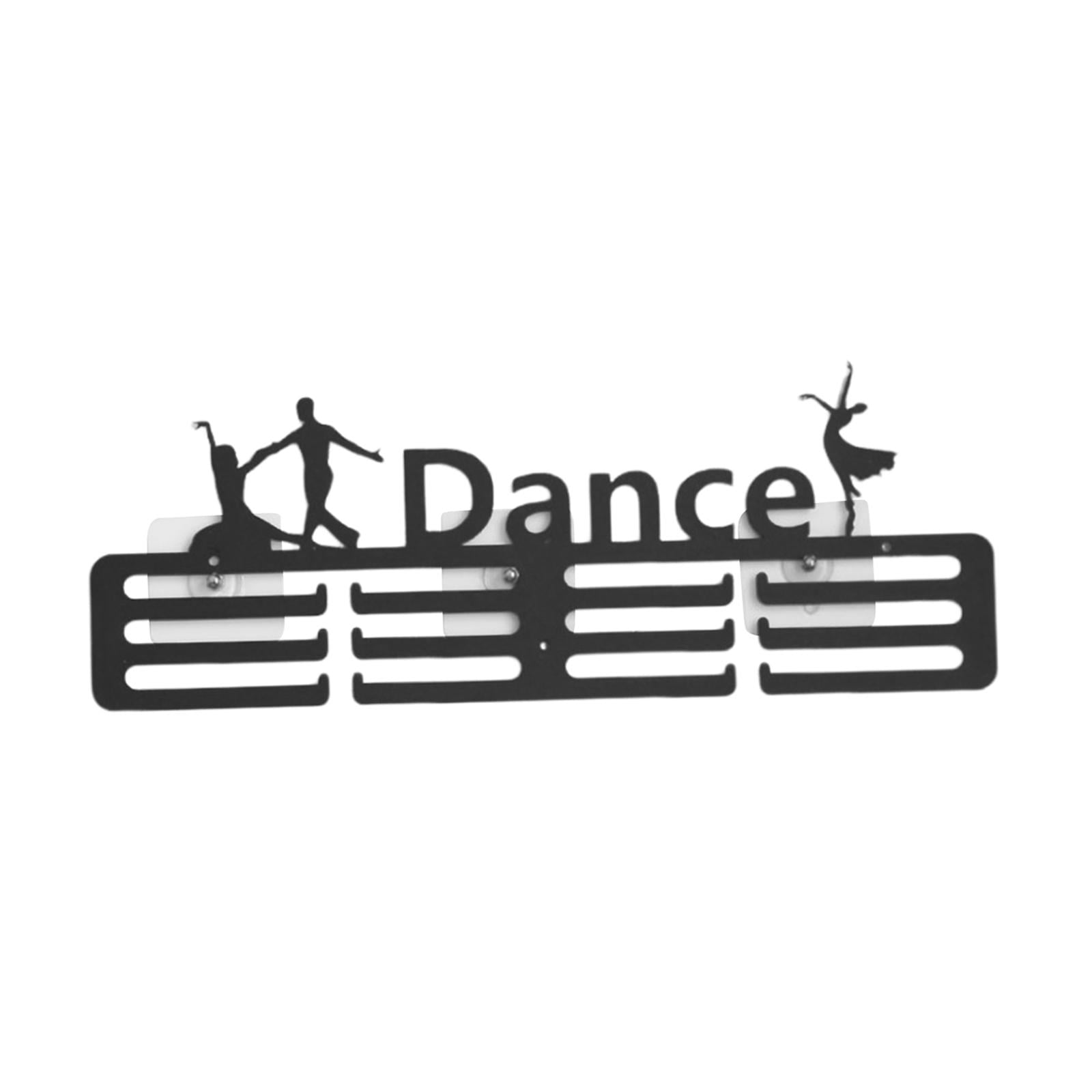 Magideal - Colgador De Exhibición Para Medallas, Estante De Almacenamiento, Organizador De Metal, Soporte Para Medallas Fácil De Instalar Para Colgar En La Pared Bailar