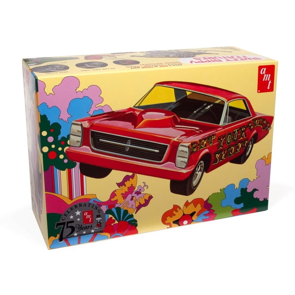 Kit de modelo AMT Ford Galaxie Sweet Bippy 1966 escala 1:25