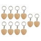 thumbnail image 3 of 10x Llavero De Madera Sin Terminar Suministros Hechos A Mano Adorno DIY Grabado Etiqueta Para Llave E, 3 of 3