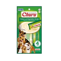 Puré Cremoso Perro Adulto Sabor Pollo Y Vegetales Sachet 14 G Churu