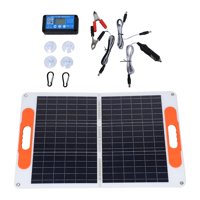 Bothyi - Eficacia Alta Doblada Del Panel Solar 120W Del Barco Marino Que Acampa Al Aire Libre De La Yarda