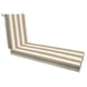 thumbnail image 1 of Cojín para chaise lounge exterior Honeycomb 55 x 178 cm resistente al agua, 1 of 8
