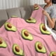thumbnail image 3 of Aguacate anti-pilling, suave, ligera, esponjosa y acogedora de lujo para hogar y cocina – Perfecta para niños y adultos, 100 x 150 cm, 3 of 6