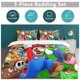 thumbnail image 5 of Super Mario 3-Piece Comforter Set for Bedroom Super Mario Bedding Set for Kids Adults Soft Microfiber Duvet Cover Set with Zipper Closure, 5 of 5