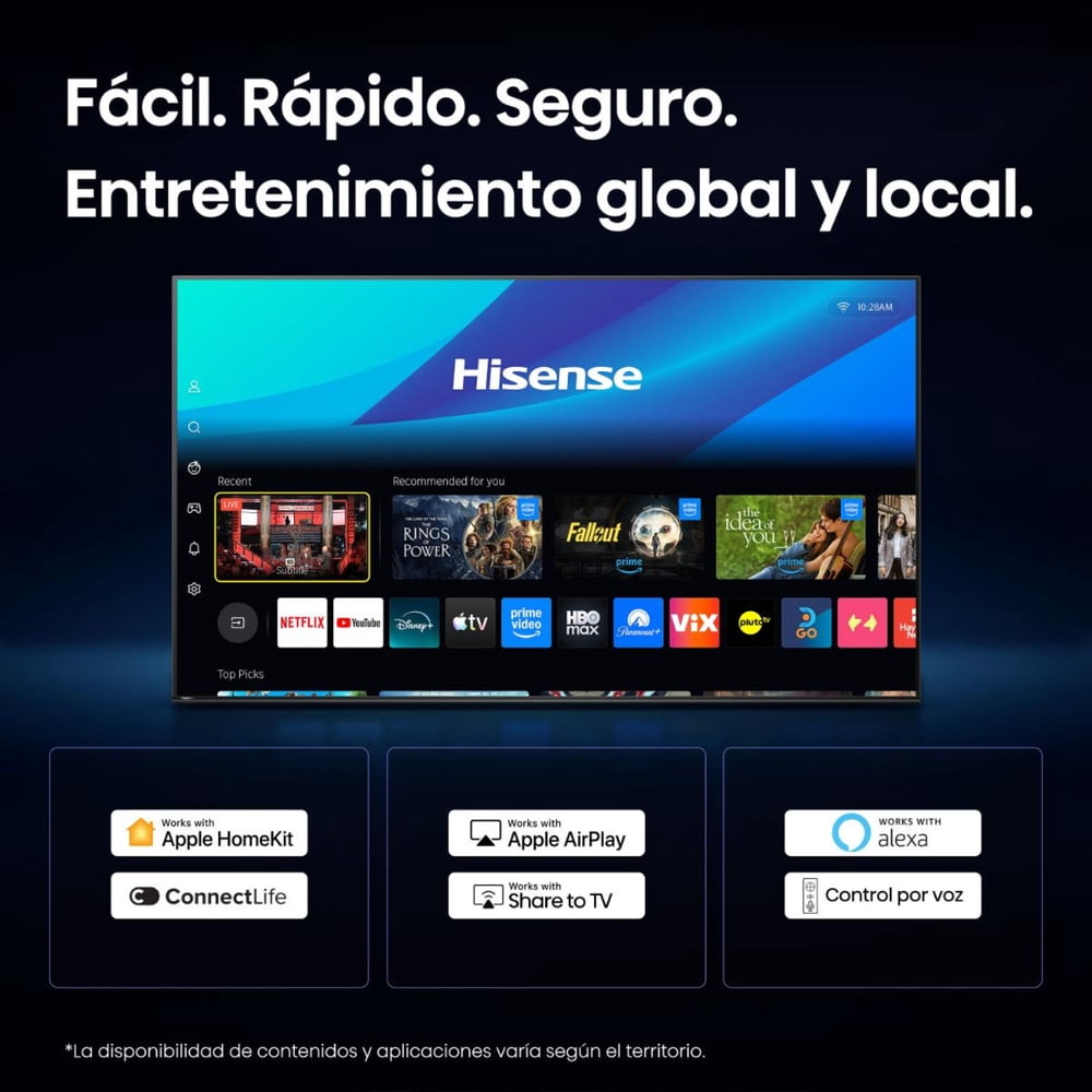Televisor SMART TV 50" QLED MINI LED 4K UHD 50U6ESV, foto 9