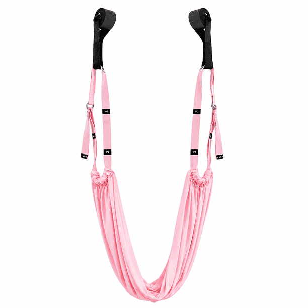Columpio Yoga Aéreo Ajustable Para Estiramiento y Flexibilidad Fitness