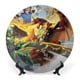 thumbnail image 1 of Bakugan Plato decorativo de porcelana fina (bone china), plato decorativo de cerámica para hogar, oficina, soporte de pared, platos decorativos para dormitorio - 6 pulgadas (15 cm), 1 of 6