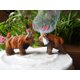 thumbnail image 3 of Adorno de pastel Selsela Bisonte 5 cm Novios, 3 of 5