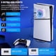 thumbnail image 2 of Ventilador de Enfriamiento RGB AARONMEI para PS5 Slim Digital/Disc Edition Blanco, 2 of 3