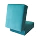 thumbnail image 2 of Sofa Cama Arkos En Felpa Turquesa, 2 of 3