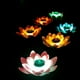 thumbnail image 4 of Lámpara solar de loto para exteriores, lámpara de jardín, mesa, suelo, patio, pasarela, paisaje, lámpara de loto LED, 4 of 5