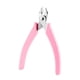 thumbnail image 5 of Alicates para decoración de uñas, tijeras para decoración de uñas, mango de goma, alicates multiusos para quitar cutículas y uñas, para salón, Spas en Rosa, 5 of 5