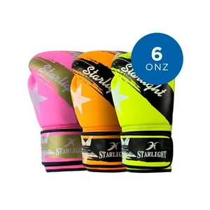 Genérico - Guantes De Boxeo Starlight Mod 6 Onz Naranjo Xtq-017