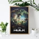 thumbnail image 4 of Kit de Pintura de Diamantes 5D Hulk Desmarcar 20x30 cm, 4 of 6