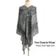 thumbnail image 5 of Pashmina Nonakgado Negro y Blanco con Estampado Paisley – Chal y Bufanda, 5 of 5
