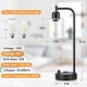 thumbnail image 2 of Industrial Bedside Lamps Set of 2, Fully Dimmable Desk Lamps, 2 of 3