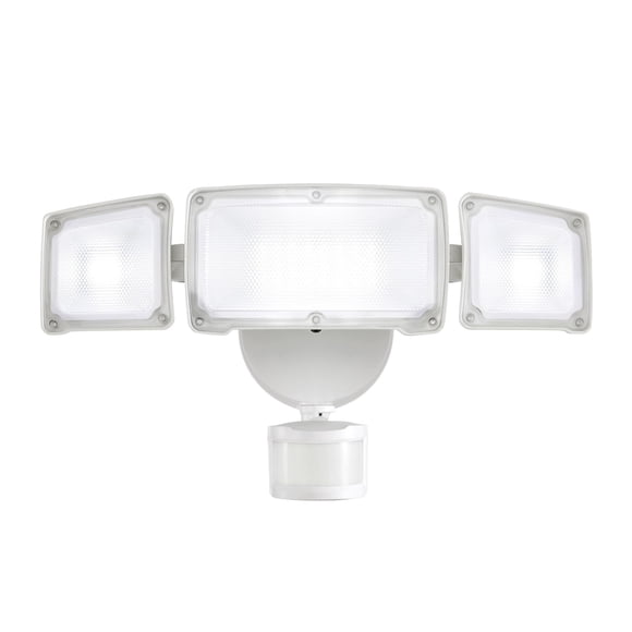 Luz de Seguridad AWSENS LED 3 Cabezas 40W con Sensor de Movimiento